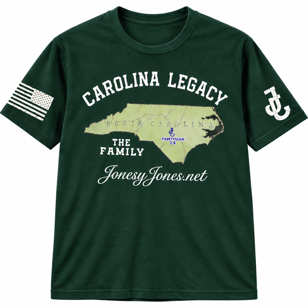 Carolina Legacy Tee – Green Edition