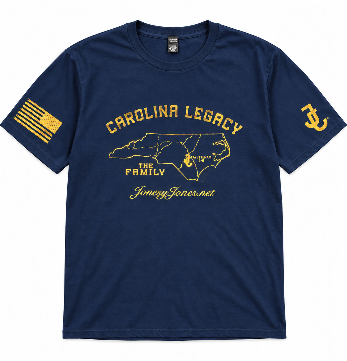 Carolina Legacy Gold Foil Tee